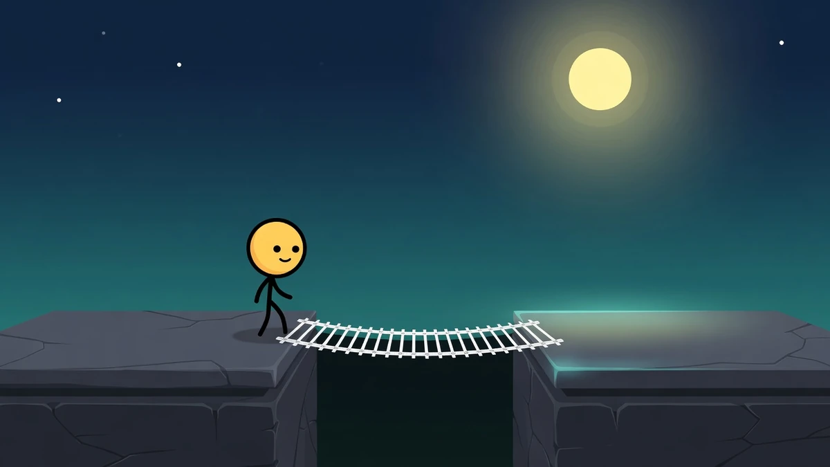 Bridge Builder Test: Judge the Gap by Eye