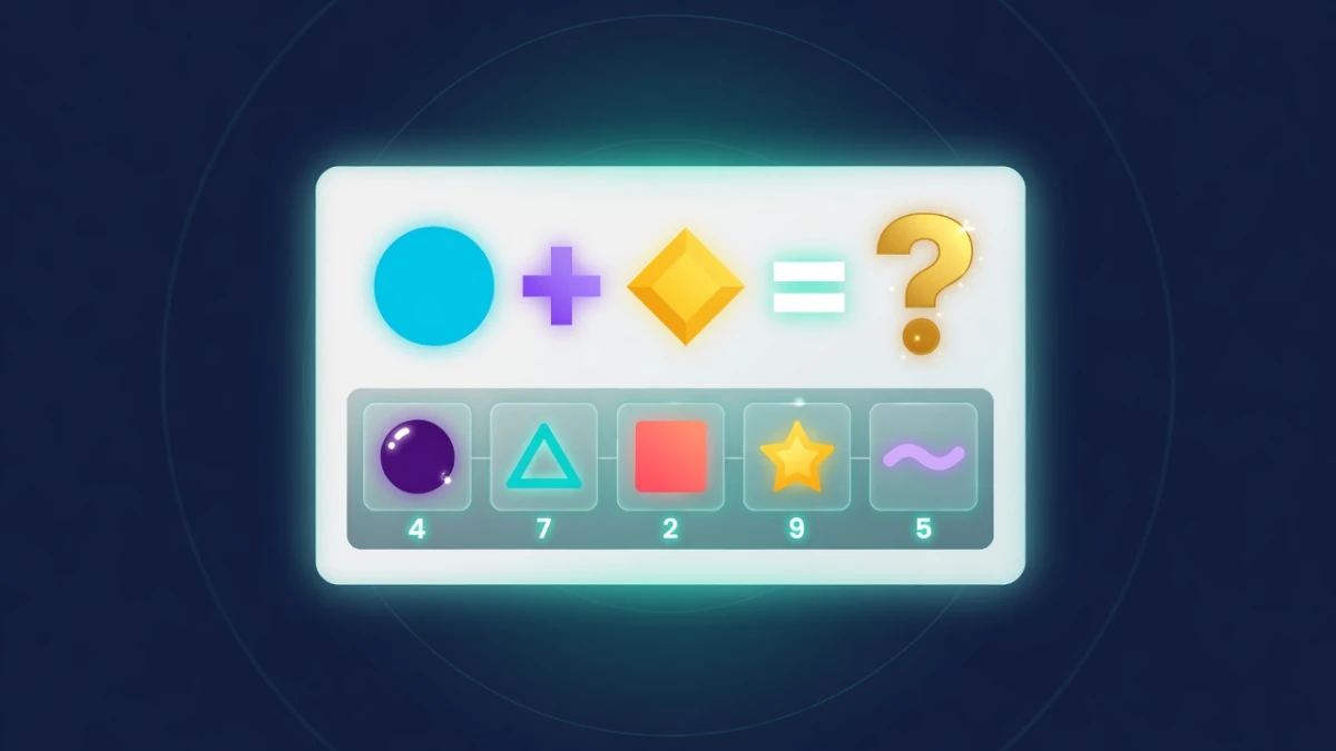 Symbol Math Test: How Fast Do You Decode?